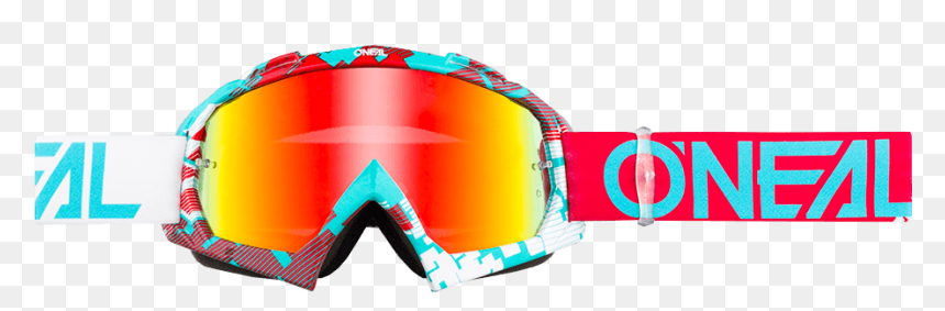 O ́neal B-10 Pixel Radium Goggle, HD Png Download - pixel glasses png