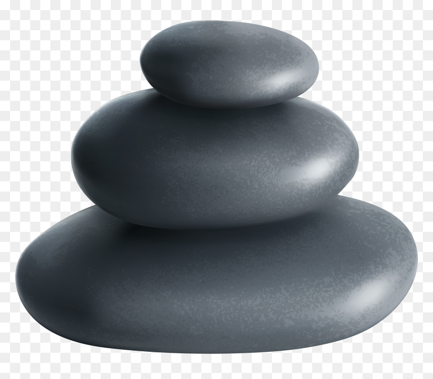 Spa Stones Clipart Picture Royalty Free Stock Spa Stones - Transparent Stones Clipart, HD Png Download - stones png