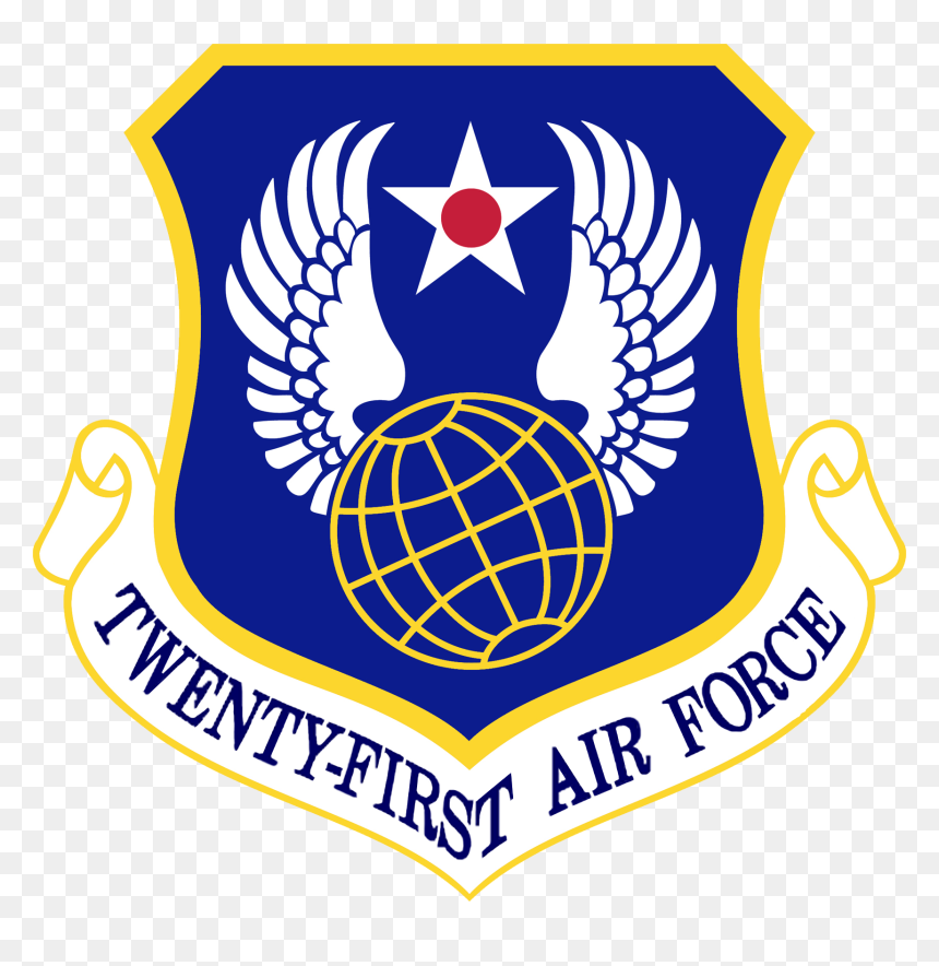 21st Air Force - 4th Air Force Logo, HD Png Download - air force png