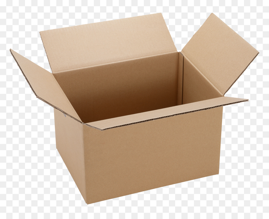 Open Box Png - Packaging Corrugated Box, Transparent Png - transparent square png