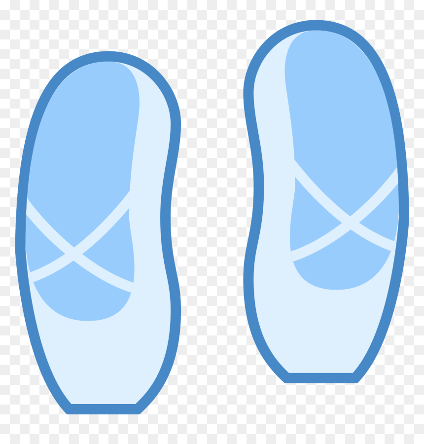 Ballet Shoes Icon - Circle, HD Png Download - ballet png