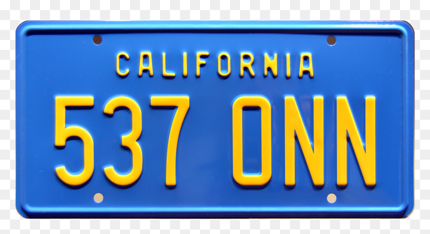 Starsky And Hutch Torino License Plate, HD Png Download - license plate png