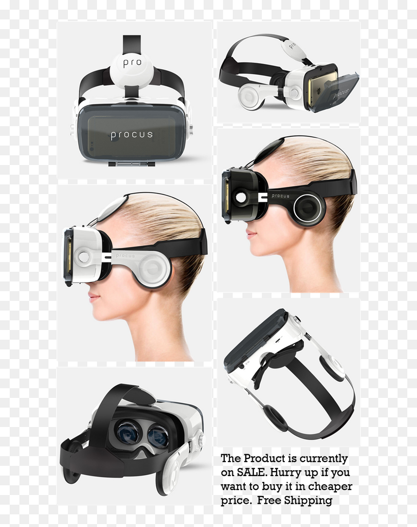 Vr - Headphones, HD Png Download - vr headset png