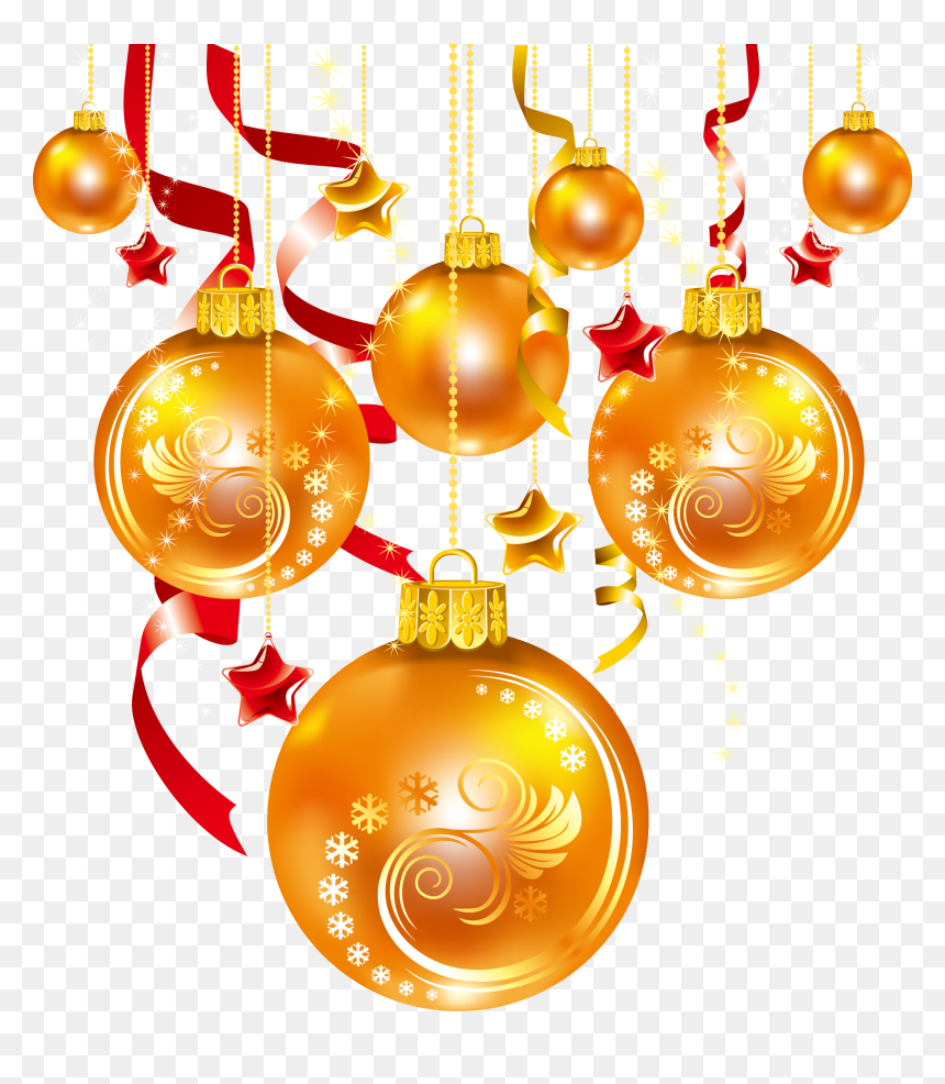 Christmas Ball Clipart Vector - Vector Image Christmas Balls, HD Png Download - balls png