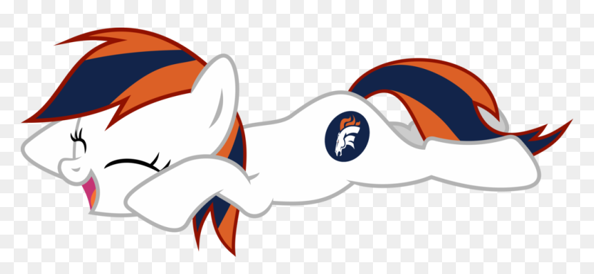 American Football Artist - Broncos My Little Pony, HD Png Download - broncos png