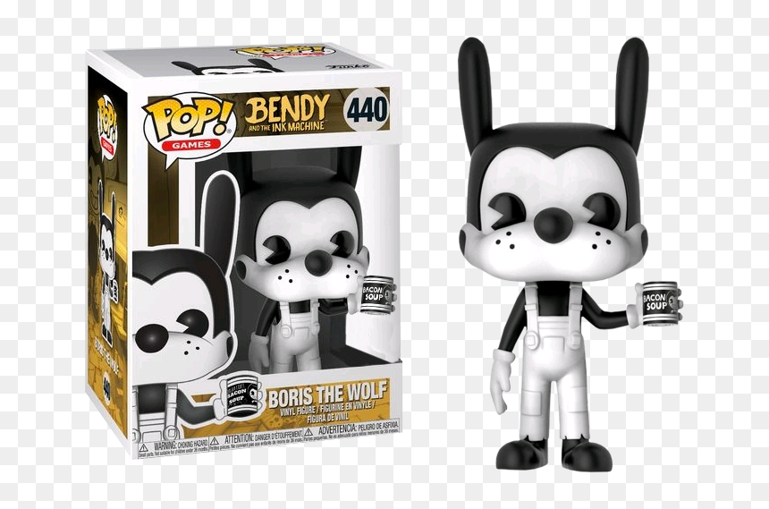 Boris Bendy And The Ink Machine , Png Download - Funko Pop Bendy And The Ink Machine, Transparent Png - bendy and the ink machine png