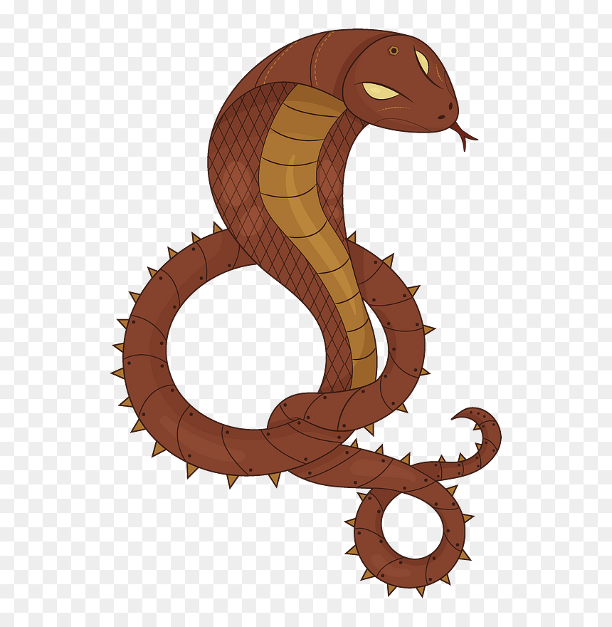 Steampunk Snake Clipart - Serpent, HD Png Download - serpent png