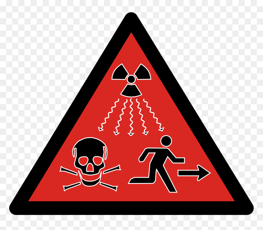 Ionizing Radiation - Radiações Ionizantes, HD Png Download - nuclear symbol png