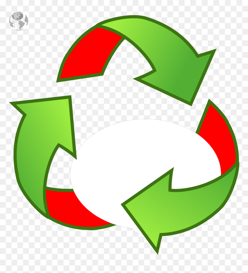 Earth Drawing With Recycle, HD Png Download - recycle icon png