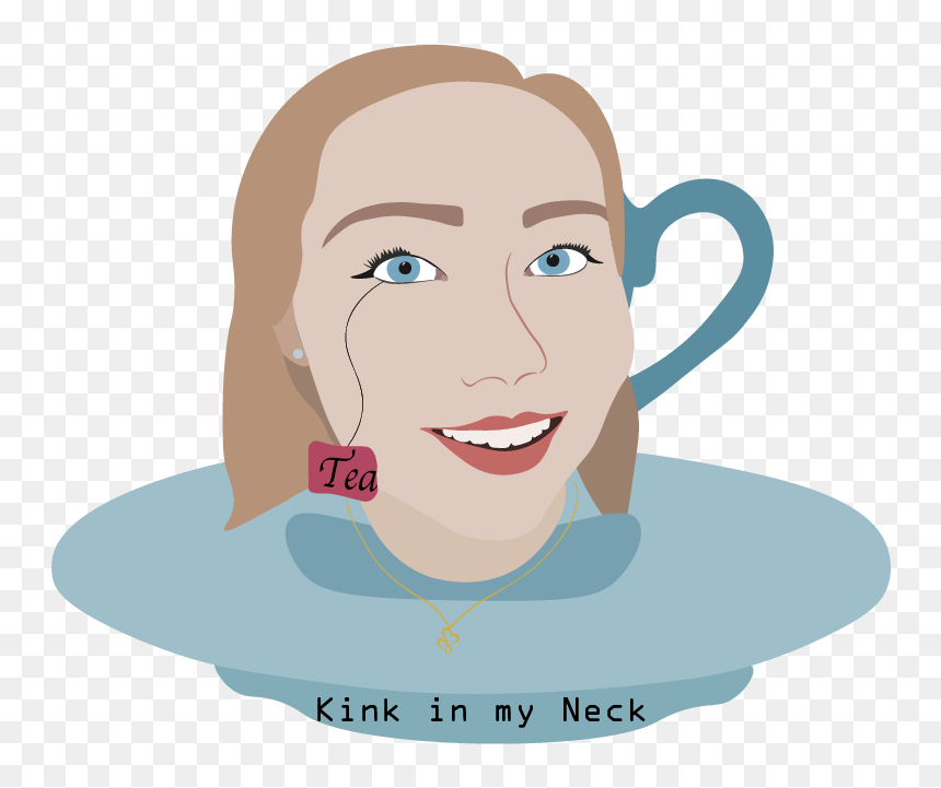 Kink In My Neck - Cartoon, HD Png Download - creepy face png