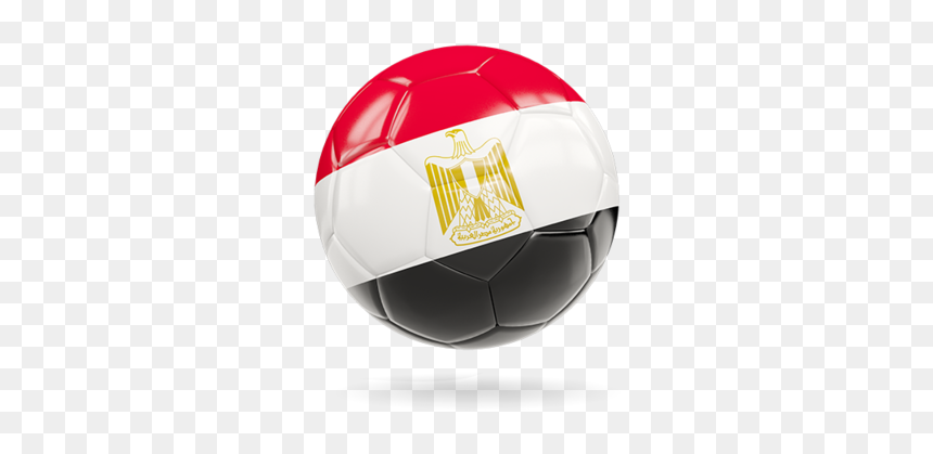Glossy Soccer Ball - Egypt Flag Ball Png, Transparent Png - soccerball png