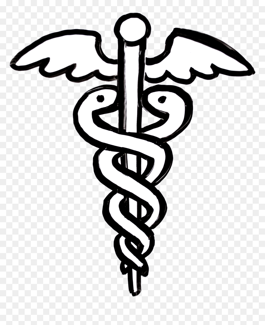 Simbolo De La Psiquiatria, HD Png Download - caduceus png