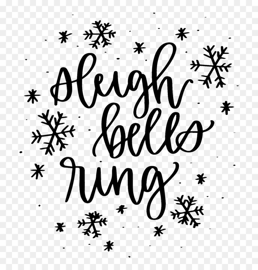 Sleighbellsring - Calligraphy, HD Png Download - sleigh png