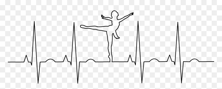 Ballet Dancer Ekg Clip Arts - Arts And Health, HD Png Download - ballet png