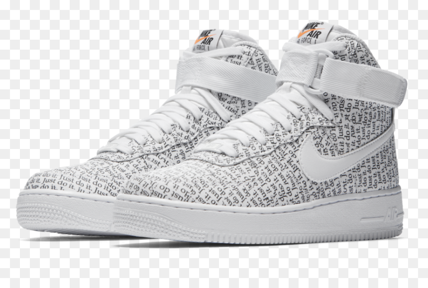 Nike Air Force 1 Hi Just Do , Png Download - Sneakers, Transparent Png - air force png