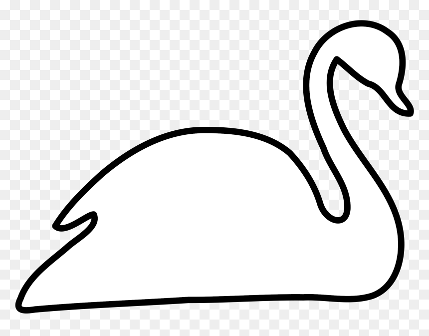 White Swan Logo Png, Transparent Png - swan png