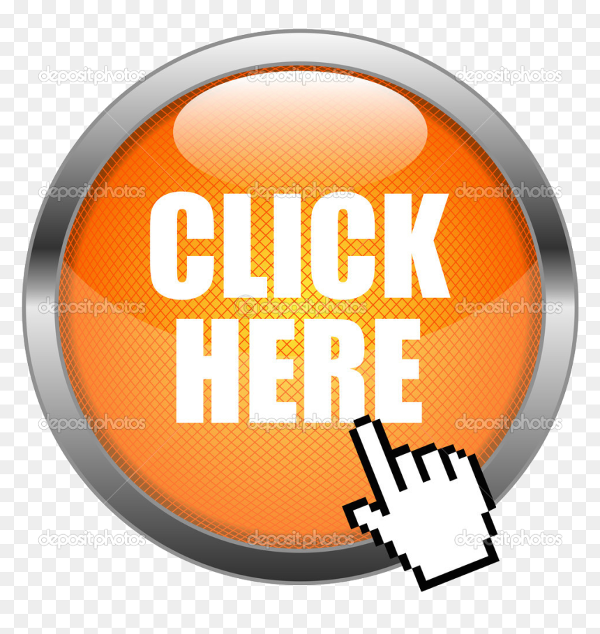 Tester Clipart, HD Png Download - click here button png
