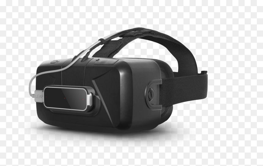Leap Motion Vr, HD Png Download - vr headset png