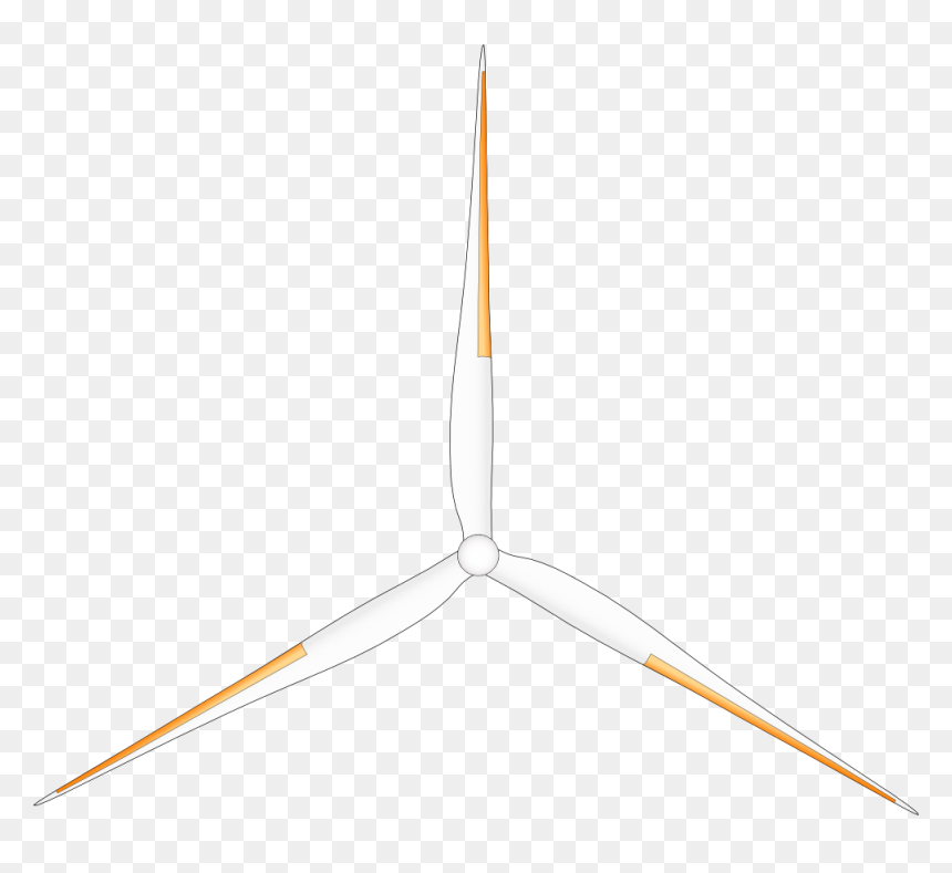 Blade Heating Elements Protects From Icing The Area - Wind Turbine, HD Png Download - wind turbine png