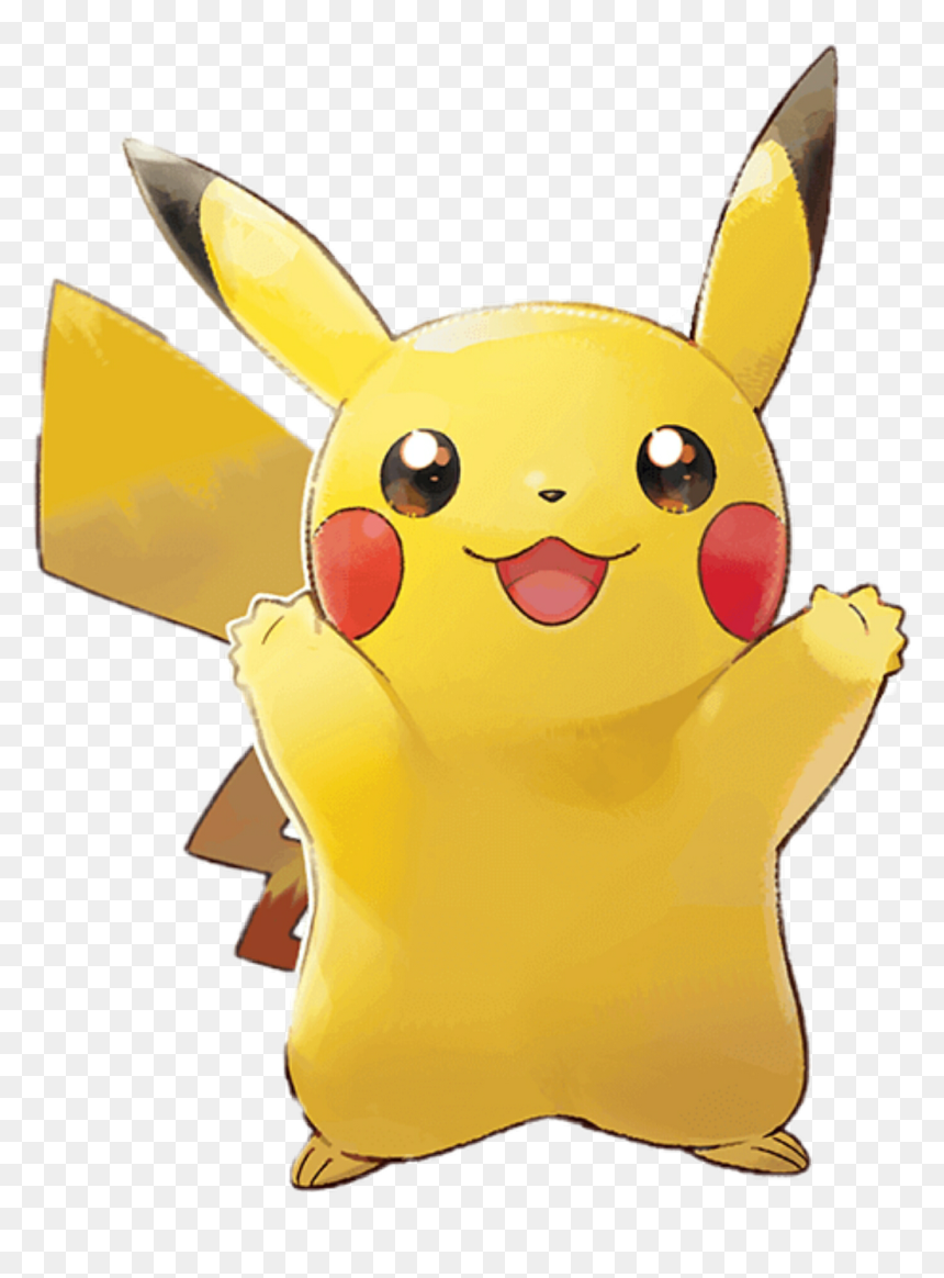 Pikachu Let"s Go Png , Png Download - Pokemon Pikachu, Transparent Png - yee png