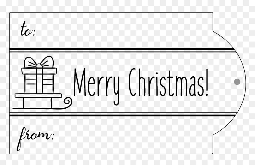 Line Art, HD Png Download - sleigh png