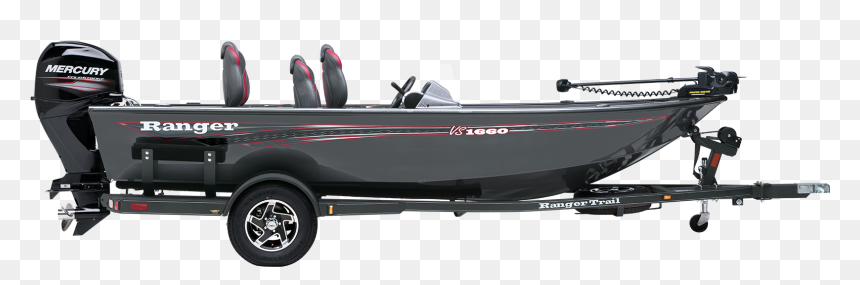 Ranger Vs1660sc Aluminum Deep V Fishing Boat - Aluminum Ranger Boats, HD Png Download - fishing boat png