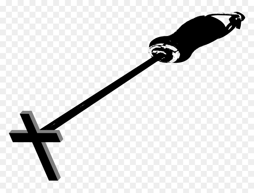 Branding Iron Cross - Branding Iron Clipart, HD Png Download - iron cross png