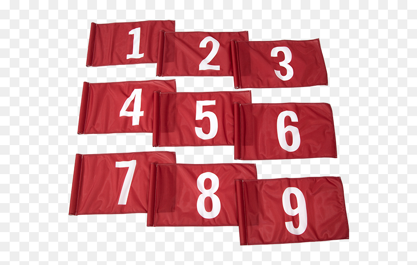 Number, HD Png Download - golf flag png