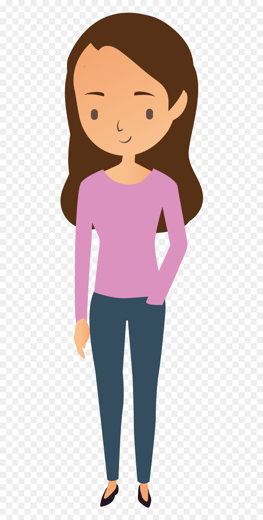 Female Icon 2 - Cartoon, HD Png Download - female icon png