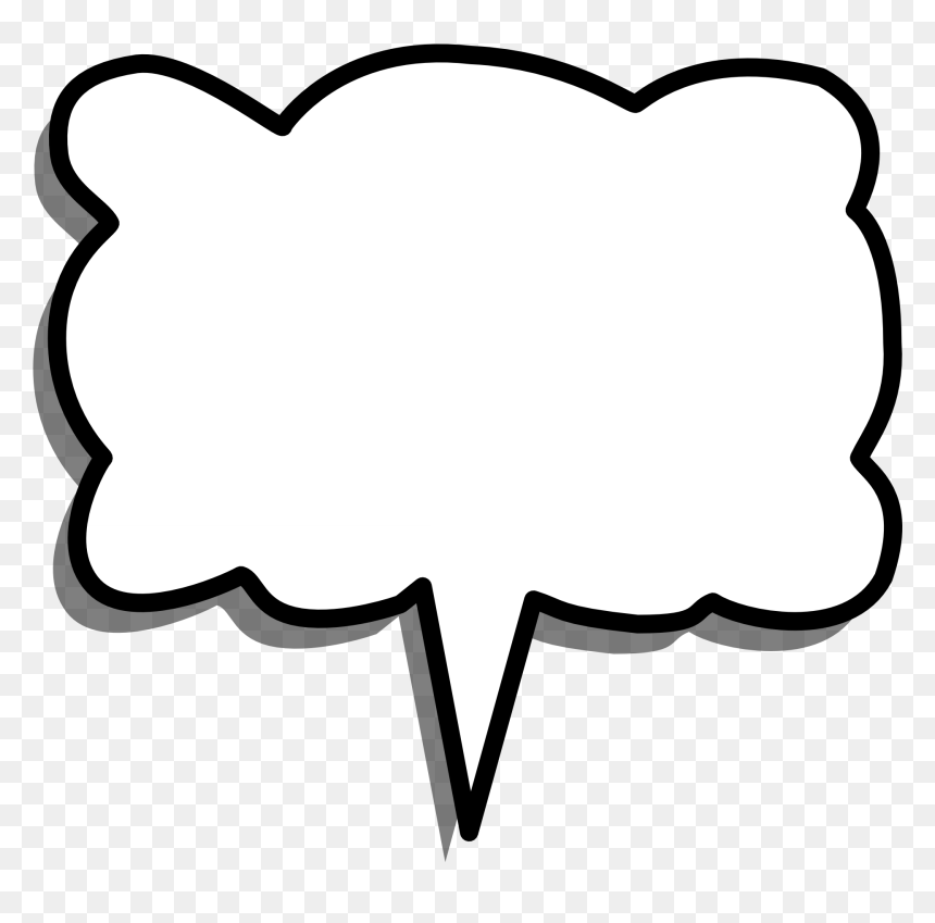 Vines Swirl Png Transparent Image - Clip Art, Png Download - speech bubble transparent png