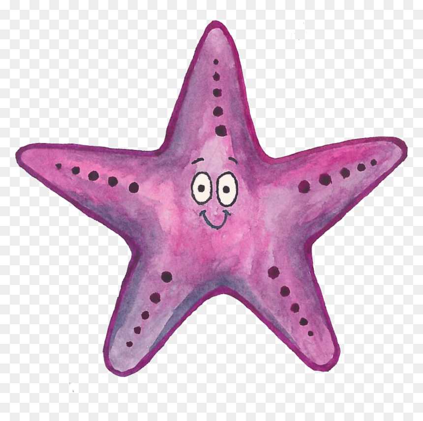 Click The Speech Bubbles To Hear Us Talk - Starfish Clipart Purple, HD Png Download - speech bubble transparent png