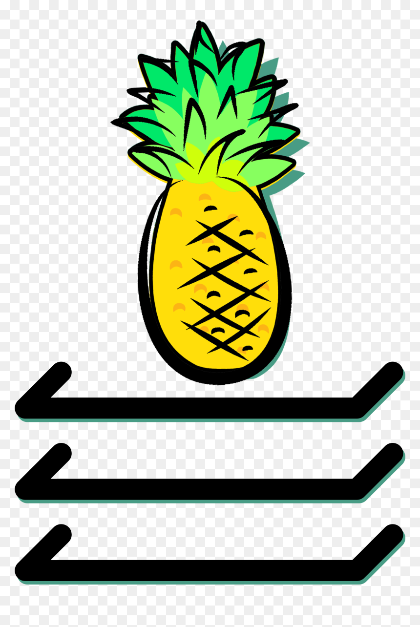 Top Shelf Pineapple, HD Png Download - pineapple clipart png