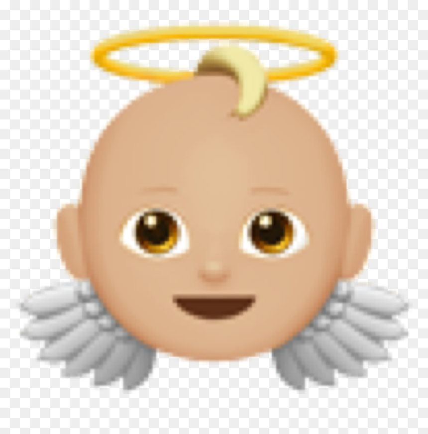 Cartoon, HD Png Download - angel emoji png