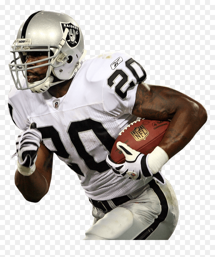 Oakland Raiders Player Transparent Png - Darren Mcfadden Raiders, Png Download - oakland raiders logo png