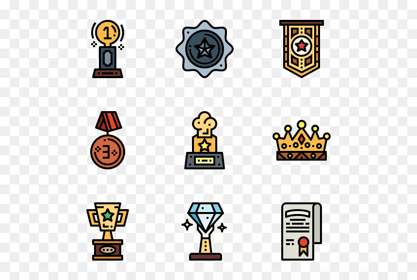Award Icon Vector, HD Png Download - award icon png