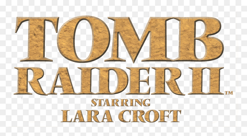 Tomb Raider Ii Logo - Calligraphy, HD Png Download - tomb raider logo png