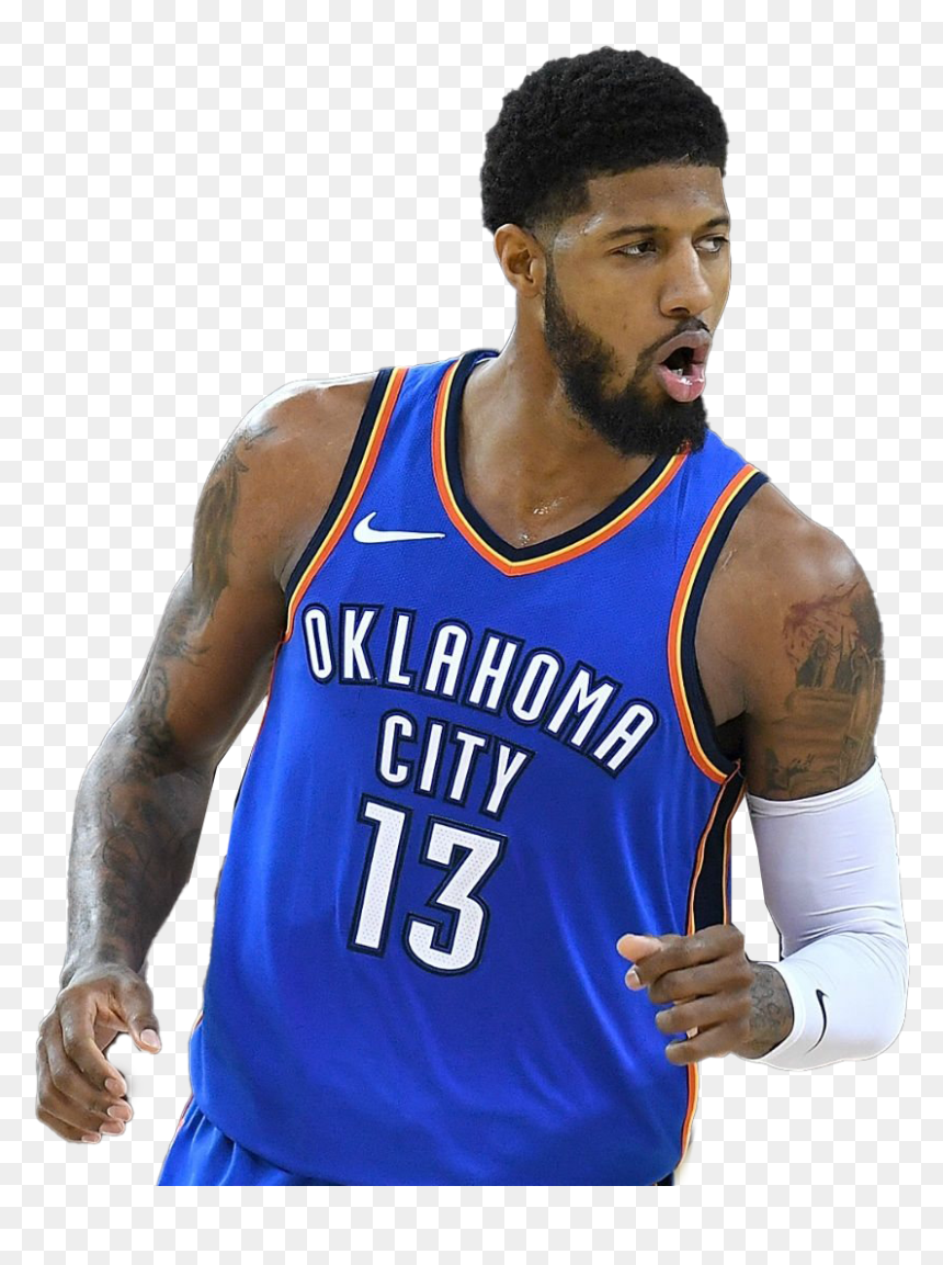 Paul George Png Background Image - 2012–13 Oklahoma City Thunder Season, Transparent Png - paul george png