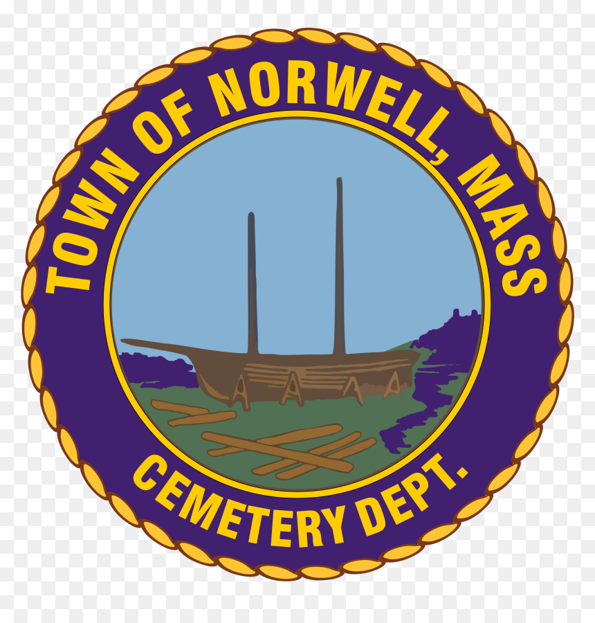 Norwell Town Seal Cemetery, HD Png Download - cemetery png