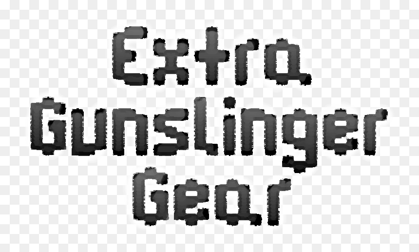 Tmodloader Extra Gunslinger Gear - Monochrome, HD Png Download - terraria png