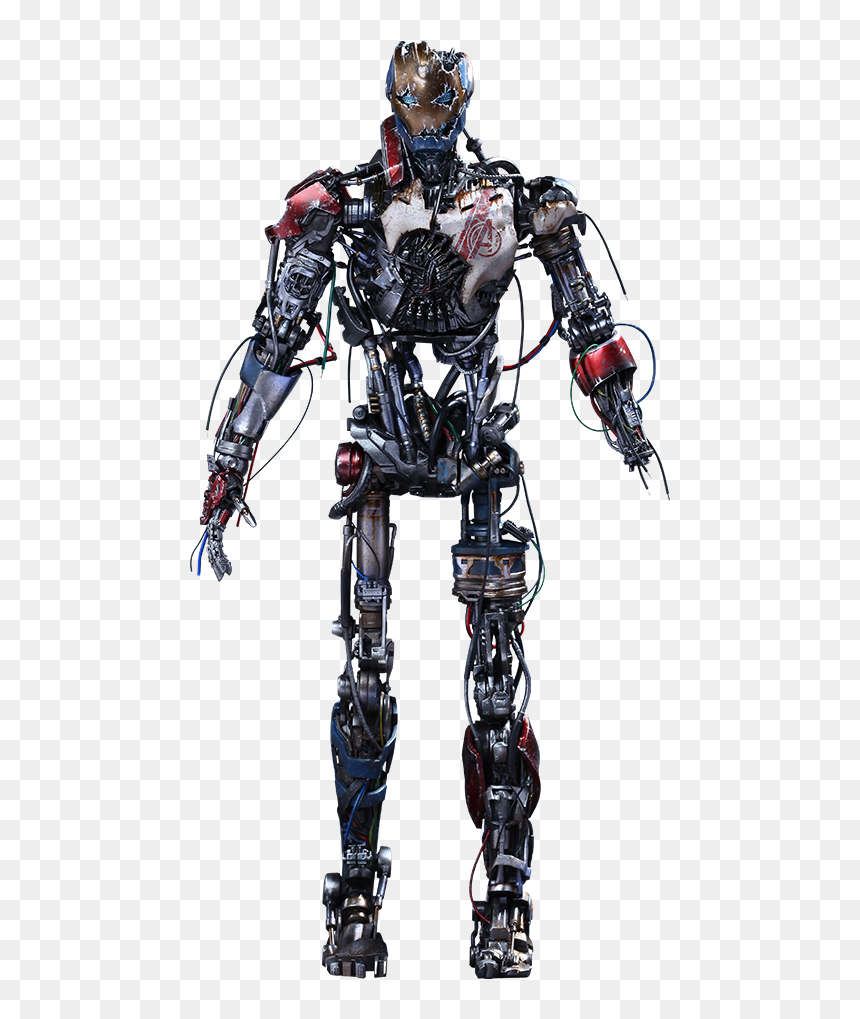 Figurine Hot Toys Ultron Mark 1, HD Png Download - ultron png