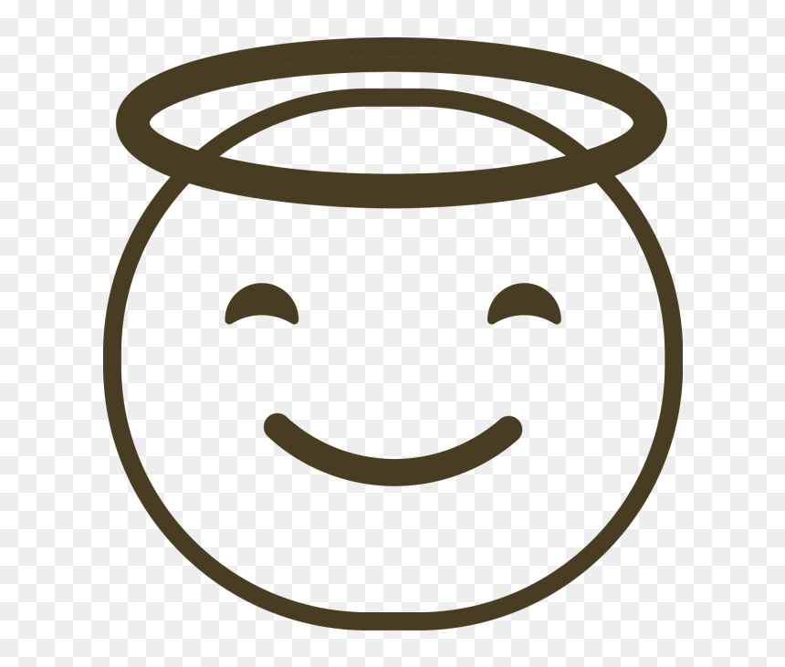 Smiley Clipart , Png Download - Smiley, Transparent Png - angel emoji png