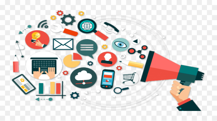 Internet Marketing Png - Digital Marketing Icon Png, Transparent Png - marketing icon png