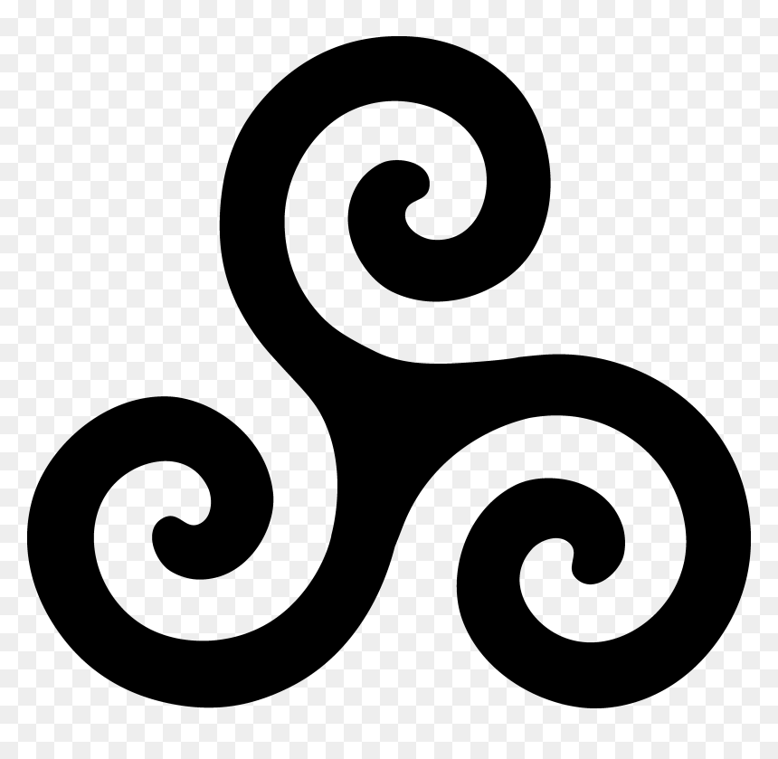 Black Spiral Lollipop Clip Art - Alfa Beta Omega Teen Wolf, HD Png Download - omega symbol png