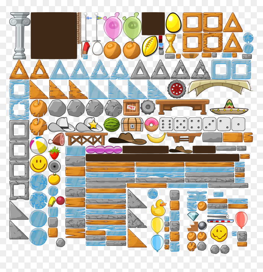 Angry Birds Blocks, HD Png Download - block png