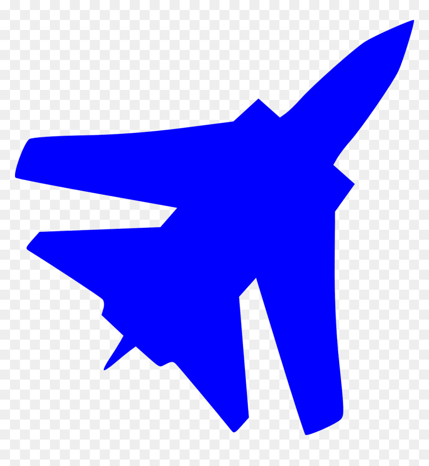 Air Force Jet Silhouette, HD Png Download - air force png