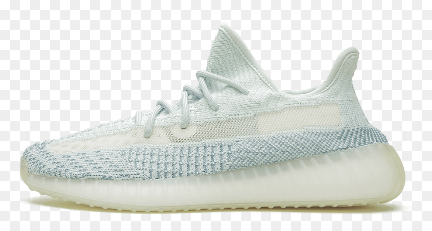 Yeezy 350 Cloud White, HD Png Download - light streaks png