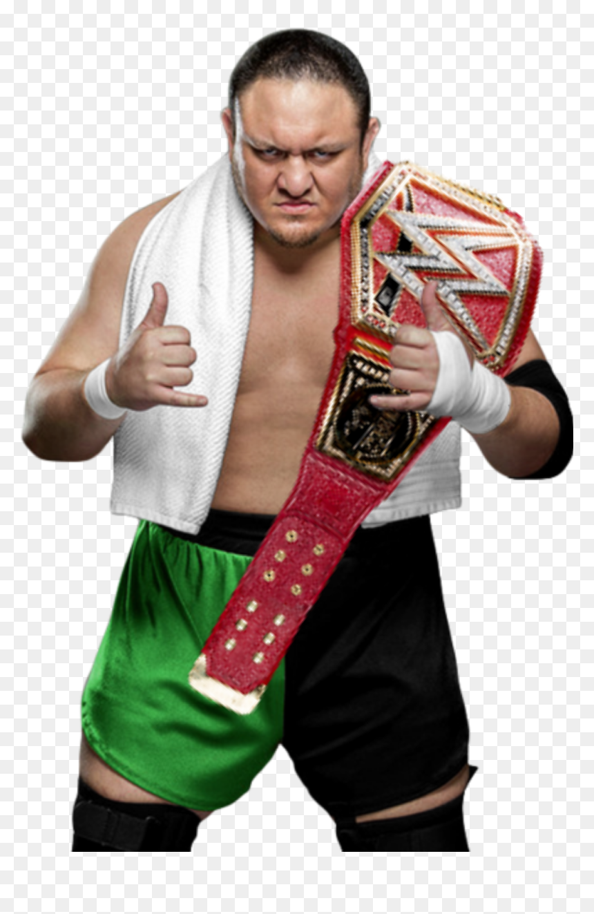 Finn Balor Universal Champion Png - Samoa Joe, Transparent Png - samoa joe png