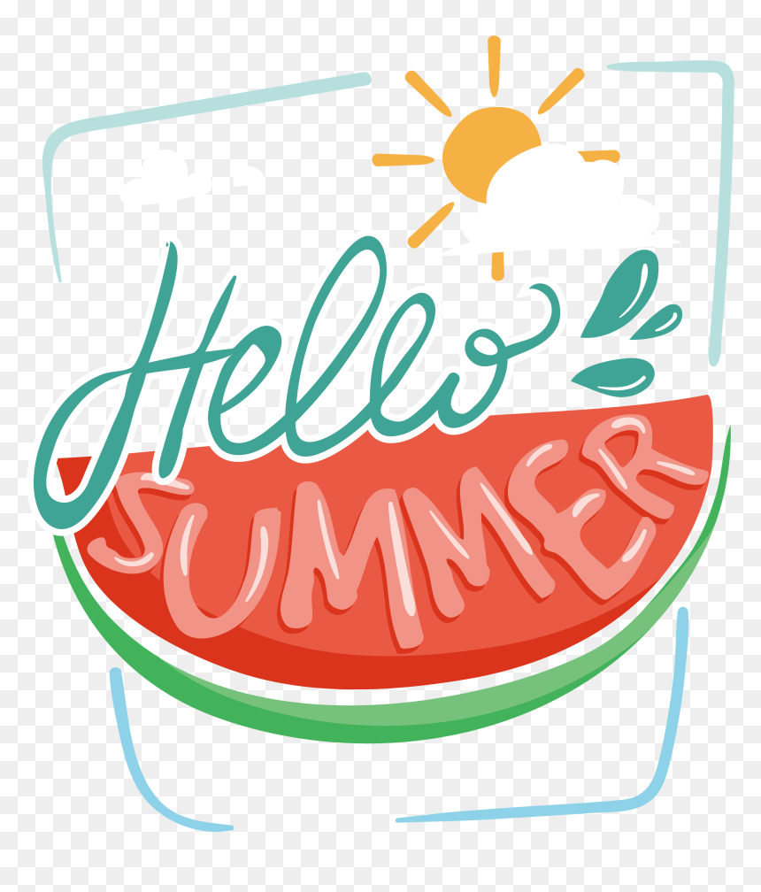 Star Soul Download Clip - Transparent Transparent Background Summer Clipart, HD Png Download - hello png