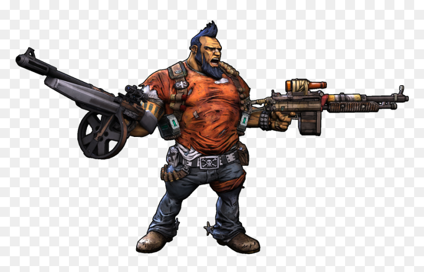 Download Borderlands Png Free Download 074 - Borderlands Salvador Transparent, Png Download - borderlands png