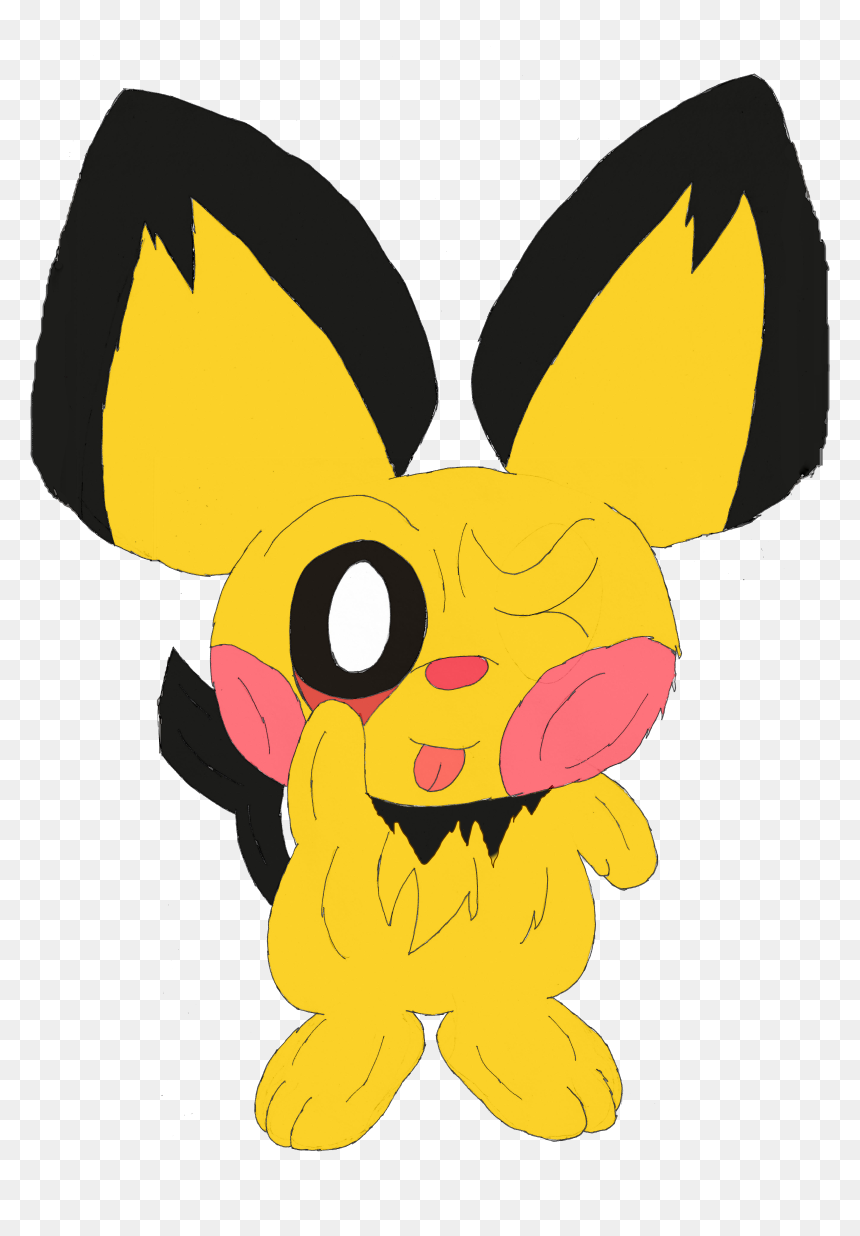 Little Pichu Raspberry - Cartoon, HD Png Download - pichu png